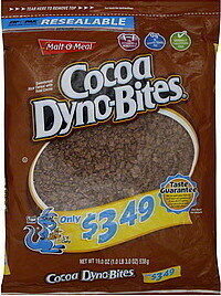 Cocoa Dyno-Bites Cereal