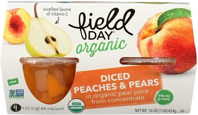 Diced Peaches & Pears
