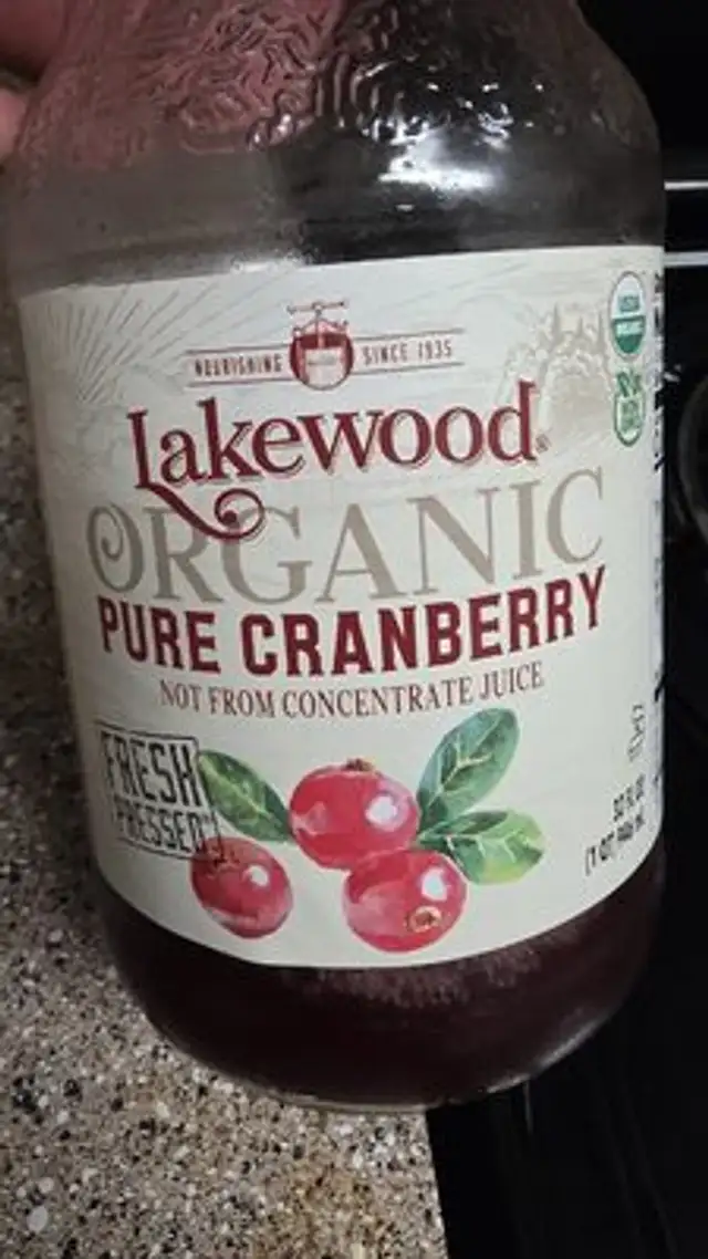 Pure Cranberry front packaging