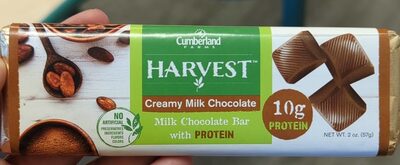 Harvest milk chocolate bar