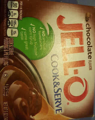 Pudding & Pie Filling, Chocolate front packaging