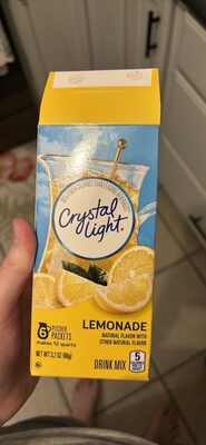 Lemonade Drink Mix front packaging