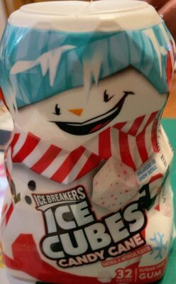 ice cubes candy cane