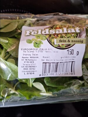 Feldsalat front packaging