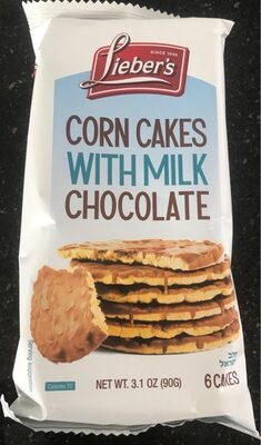 Corn cakes with chocolate