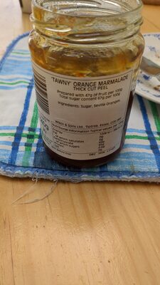 Pure 'Tawny' Orange Marmalade