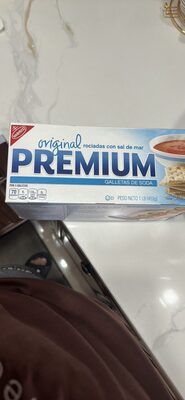 Original Saltine Crackers front packaging