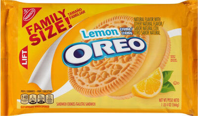 Lemon creme sandwich cookies