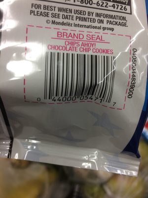 Chips ahoy! cookies original 1x13 oz
