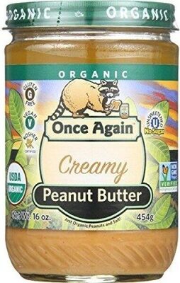 Organic Peanut Butter - Creamy - Salted - Unsweetened