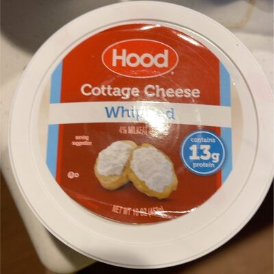 Cottage cheese whipped