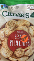 Sesame Pita Chips