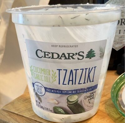 Cucumber Garlic Dill Tzatziki