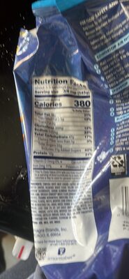 Orange Chicken nutrition facts table