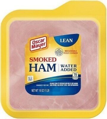 Lean Ham & Water Product Smoked