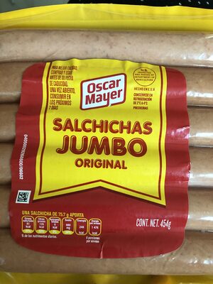 Salchichas jumbo front packaging