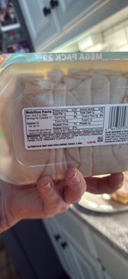 Oven Roasted Turkey Breast nutrition facts table