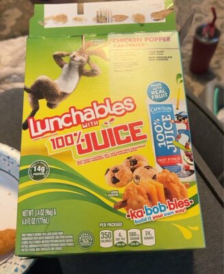 chciken popper kabobbles front packaging