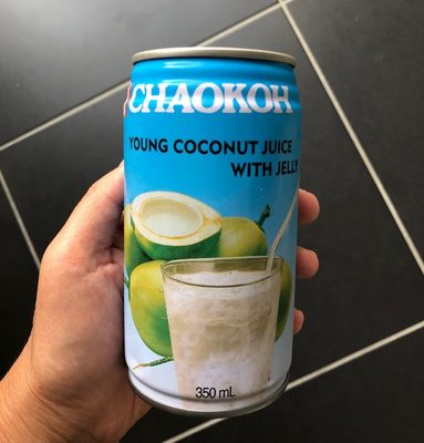 Brand, Young Coconut Juice With Jelly front packaging