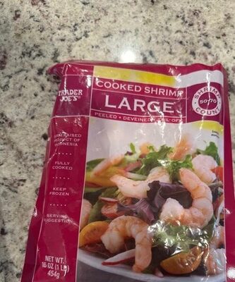 Trader Joe’s Shrimp front packaging