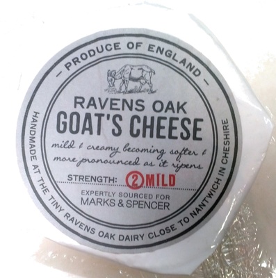 Ravens Oak Goat's Cheese