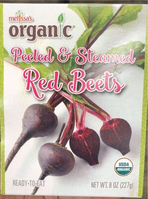 Peeked and Steamed Red Beets