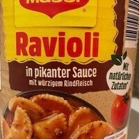 Ravioli front packaging