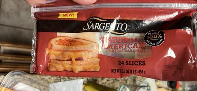 Natural American Sliced Natural Cheese
