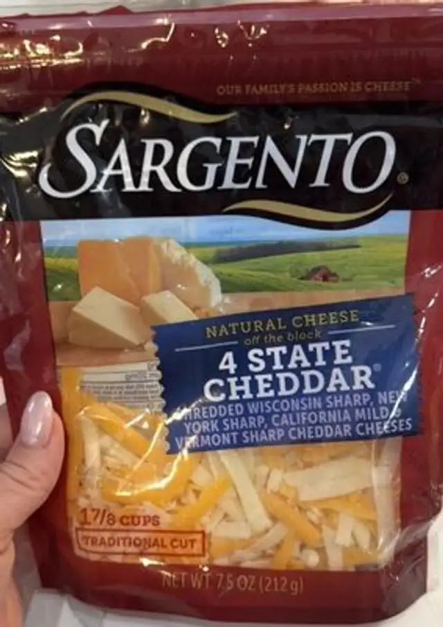 4 State Cheddar front packaging