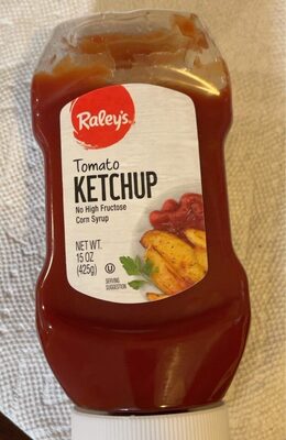 Tomato ketchup front packaging