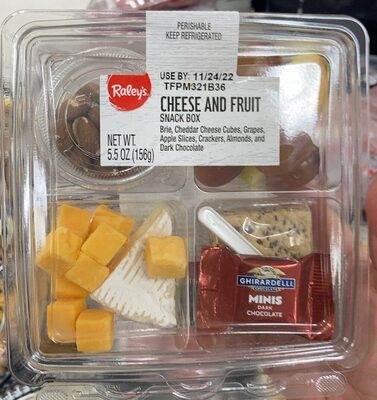 Cheese and fruit