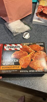 Chicken Wings Buffalo Style front packaging
