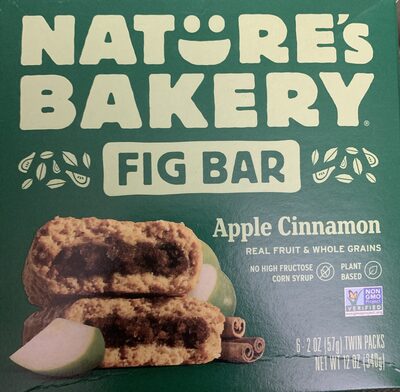 Fig Bar Apple Cinnamon front packaging