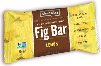 Lemon Fig Bar front packaging