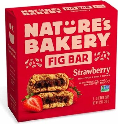 FIG BAR Strawberry front packaging