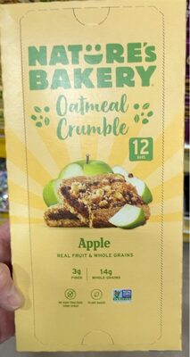Apple Oatmeal Crumble Bars