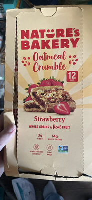 Oatmeal Crumble Strawberry