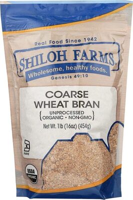 Organic coarse wheat bran