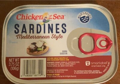 Sardines mediterranean style