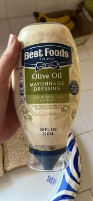 Olive Oil Mayonnaise Dressing