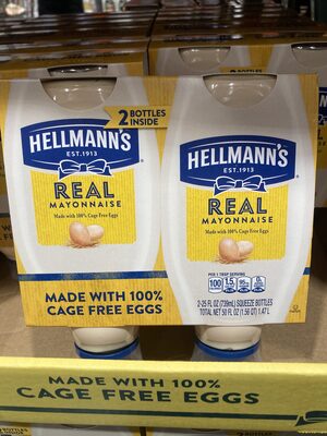Real Mayonnaise front packaging