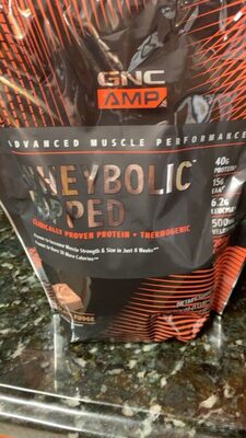Wheybolic ripped front packaging
