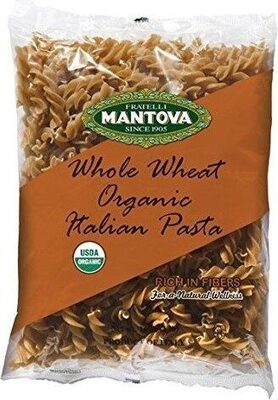 Organic Whole Wheat Fusilli Pasta