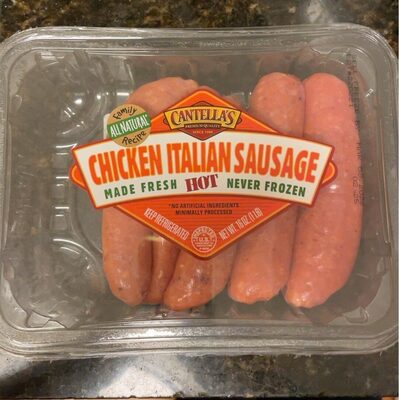 Chicken Italian Sausage front packaging