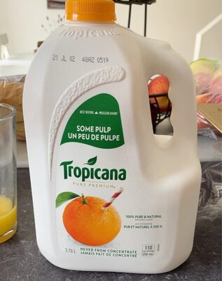 Pure premium front packaging