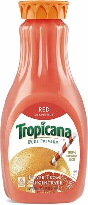 Red Grapefruit juice front packaging