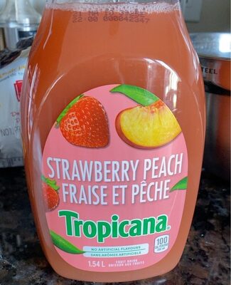 Boisson aux fruits front packaging