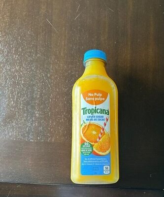 No Pulp Lower Sugar Orange Juice