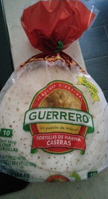 Soft taco flour tortillas