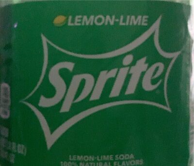 Lemon Lime Sprite front packaging